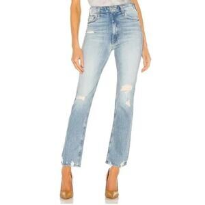 Mother Superior High Waisted Rider Skimp The Confession Wash Jeans Size 28